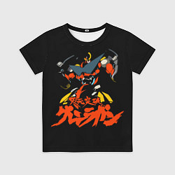 Футболка детская Гуррен-Лаганн, цвет: 3D-принт