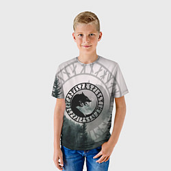 Футболка детская FENRIR РУНЫ RUNES Z, цвет: 3D-принт — фото 2