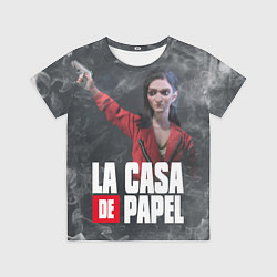 Футболка детская Бумажный дом Найроби Z, цвет: 3D-принт