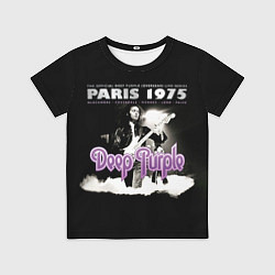 Футболка детская Deep Purple - Paris 1975, цвет: 3D-принт