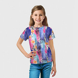 Футболка детская Путешественник, цвет: 3D-принт — фото 2