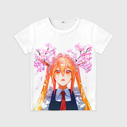 Футболка детская Горничная Мисс Кобаяши расцветает Тору, цвет: 3D-принт