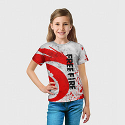 Футболка детская GARENA FREE FIRE ЛОГО ИГРЫ, ДРАКОН, цвет: 3D-принт — фото 2