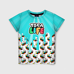 Футболка детская TOGA LIFE, цвет: 3D-принт