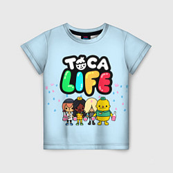 Футболка детская Toca Life: Logo, цвет: 3D-принт