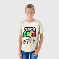 Футболка детская Toca Life: Persons, цвет: 3D-принт — фото 2