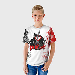 Футболка детская BERSERK LOGO БЕРСЕРК, цвет: 3D-принт — фото 2