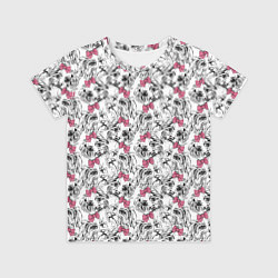 Футболка детская Мальтийская Болонка Мальтезе, цвет: 3D-принт