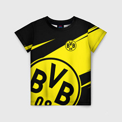 Футболка детская BORUSSIA BVB 09 LOGO, цвет: 3D-принт