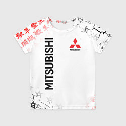 Футболка детская MITSUBISHI JAPAN STYLE SAMURAI AUTO, цвет: 3D-принт