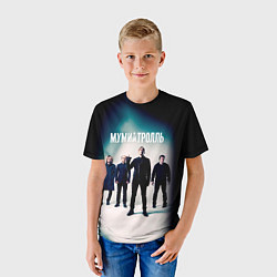Футболка детская Состав группы Мумий Тролль, цвет: 3D-принт — фото 2