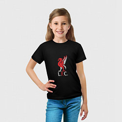Футболка детская Leverpool YNWA, цвет: 3D-принт — фото 2