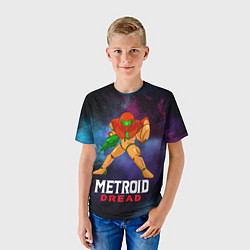 Футболка детская Varia Suit 2D Metroid, цвет: 3D-принт — фото 2