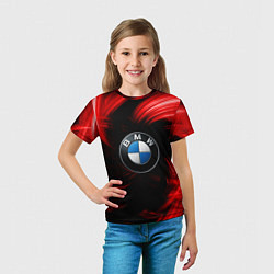 Футболка детская BMW RED BEAST, цвет: 3D-принт — фото 2