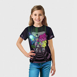 Футболка детская Spamton: BIG SHOT ! Deltarune Спамтон, цвет: 3D-принт — фото 2