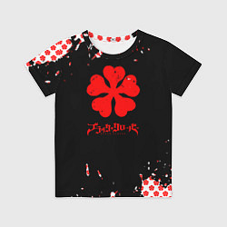 Футболка детская Чёрный клевер патер, цвет: 3D-принт