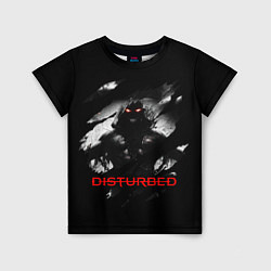 Футболка детская DISTURBED THE GUY ЛИЦО ДЕМОНА, цвет: 3D-принт