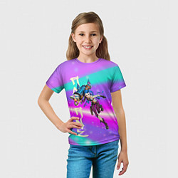 Футболка детская Jinx League of Legends АРКЕЙН, цвет: 3D-принт — фото 2