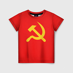Футболка детская Красный Советский союз, цвет: 3D-принт