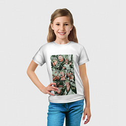 Футболка детская One piece zoro, цвет: 3D-принт — фото 2