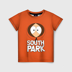 Футболка детская Южный парк Кенни South Park, цвет: 3D-принт