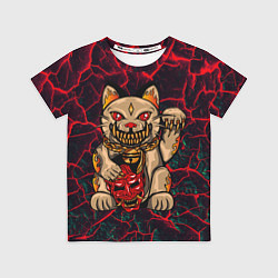 Футболка детская Злой кот Вуду, цвет: 3D-принт