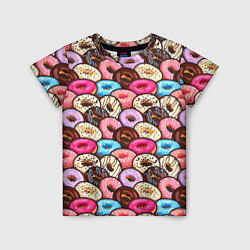 Футболка детская Sweet donuts, цвет: 3D-принт