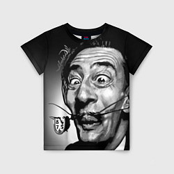 Футболка детская Salvador Dali - grimace, цвет: 3D-принт