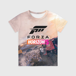 Футболка детская Форза Forza horizon 5, цвет: 3D-принт