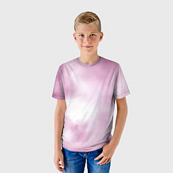 Футболка детская Tie-dye Pink, цвет: 3D-принт — фото 2