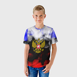 Футболка детская Russia Облока, цвет: 3D-принт — фото 2