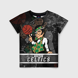 Футболка детская Boston Celtics , Бостон Селтикс, цвет: 3D-принт