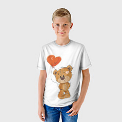 Футболка детская Мишутка с шариком, цвет: 3D-принт — фото 2