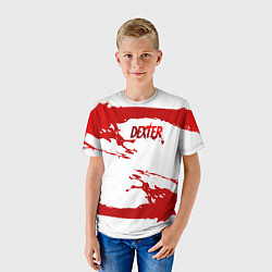 Футболка детская Декстер Новая Кровь сериал, цвет: 3D-принт — фото 2