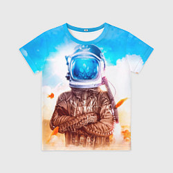 Футболка детская Lets create our own world, цвет: 3D-принт