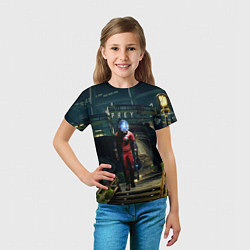 Футболка детская PREY игровая локация, цвет: 3D-принт — фото 2