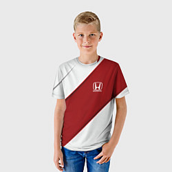 Футболка детская Honda - Red sport, цвет: 3D-принт — фото 2