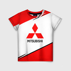 Футболка детская Mitsubishi Logo Geometry, цвет: 3D-принт