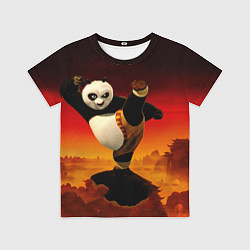 Футболка детская Кунг-фу Панда New, цвет: 3D-принт