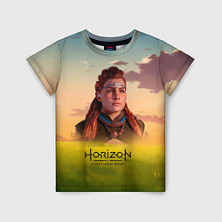 Футболка детская Horizon Forbidden West Aloy, цвет: 3D-принт