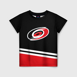 Футболка детская Carolina Hurricanes , Каролина Харрикейнз, цвет: 3D-принт