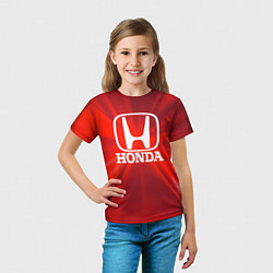 Футболка детская Хонда HONDA, цвет: 3D-принт — фото 2