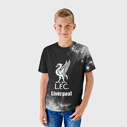 Футболка детская ЛИВЕРПУЛЬ Liverpool Арт, цвет: 3D-принт — фото 2