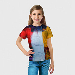Футболка детская КРАС, цвет: 3D-принт — фото 2
