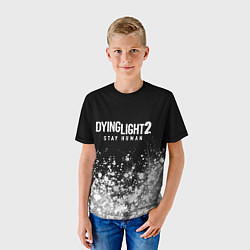 Футболка детская DYING LIGHT 2 Краска, цвет: 3D-принт — фото 2