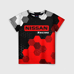 Футболка детская НИССАН Racing Графика, цвет: 3D-принт