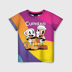 Футболка детская Cuphead Show Чашечки, цвет: 3D-принт