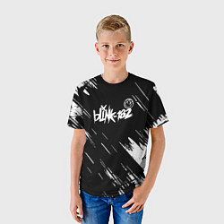 Футболка детская Blink-182 блинк-182, цвет: 3D-принт — фото 2