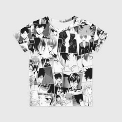 Футболка детская Psycho Pass pattern, цвет: 3D-принт