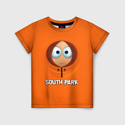 Футболка детская Южный парк - Кенни МакКормик, цвет: 3D-принт